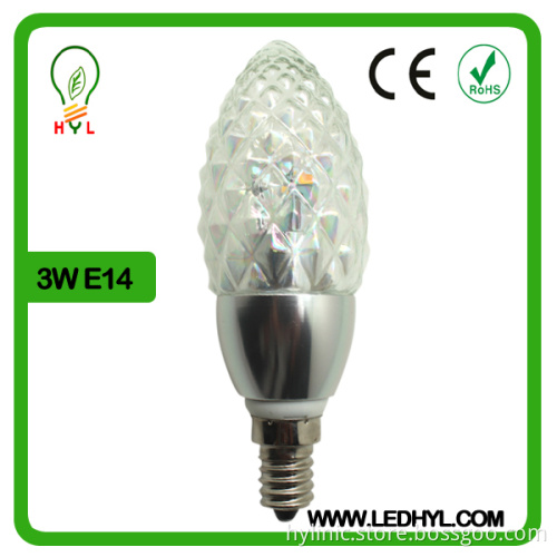 High quality 3W LED candle light E26/E27/E14 from china manufacture